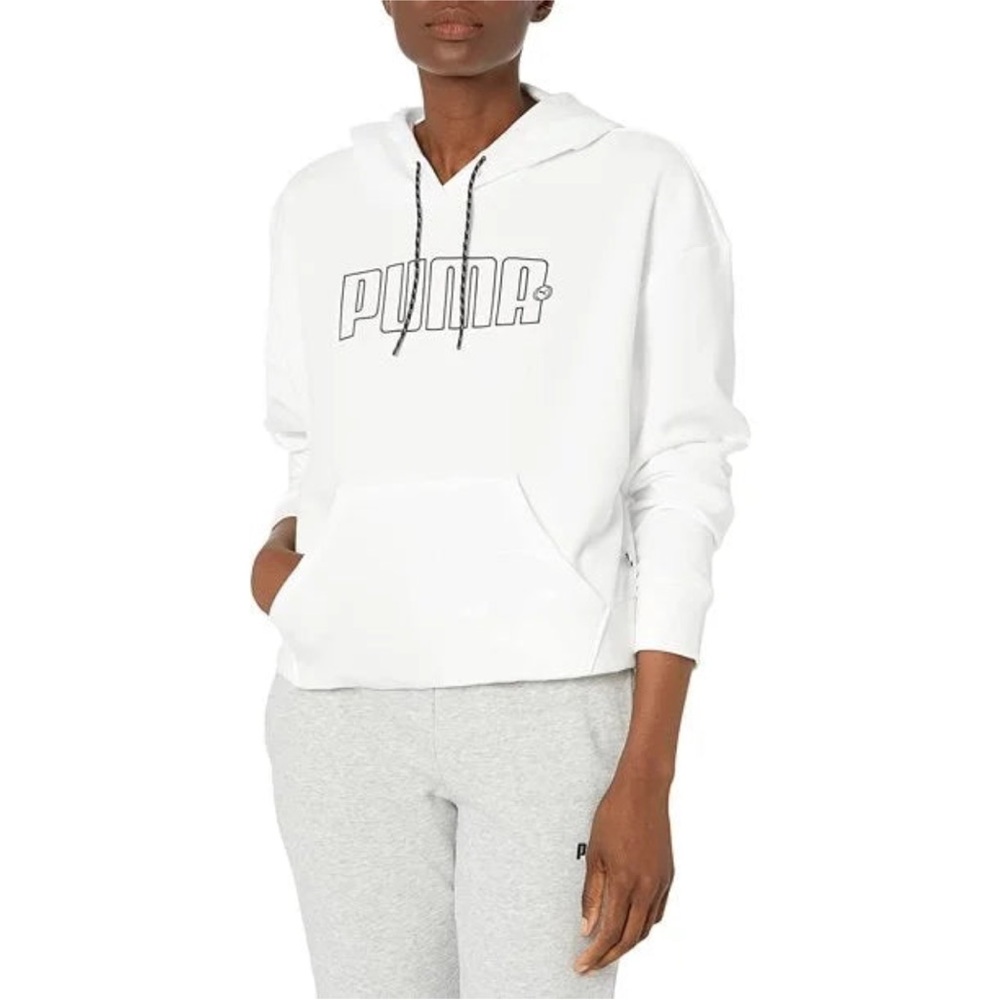 PUMA Terry Rebel Pullover Hoodie